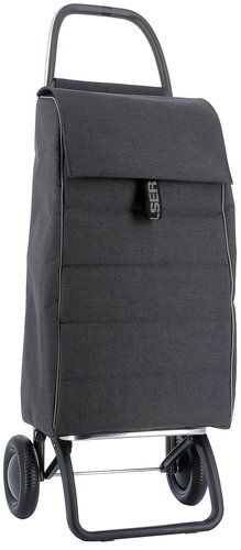 Rolser Jolie Tweed 2, black - Shopping Trolley - Main image