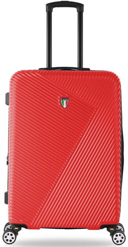 TUCCI T-0118/3 M ABS - red - Suitcase - Main image