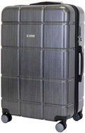 T-class Velký kufr 2222 Waterproof, šedá, XL - Suitcase
