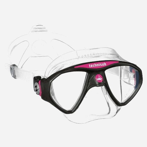 Technisub MICROMASK, transparent/pink - Diving Mask - Main image