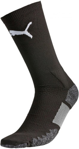 Puma Match Crew Socks, Black/Grey, size EU 39-42 - Football Stockings - Main image