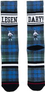 XPOOOS, Blue/Green, size EU 43-46 - Socks