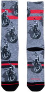 XPOOOS, Blue/Red, size EU 43-46 - Socks