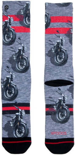 XPOOOS, Blue/Red, size EU 43-46 - Socks - Main image