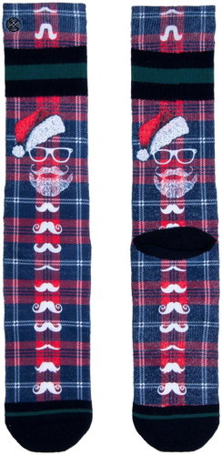 XPOOOS X-MAS, Red/Blue, size EU 43-46 - Socks - Main image