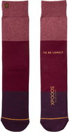 XPOOOS Essential Bamboo, Red/Burgundy, size EU 39-42 - Socks