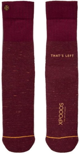 XPOOOS Essential Bamboo, red, EU 39 - 42 - Socks - Main image