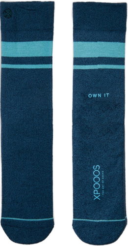XPOOOS Essential Bamboo, Blue, size EU 43-46 - Socks - Main image