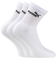 Puma Short Crew, White/Black, size EU 35-38 - Socks