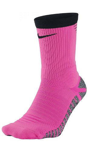 Nike Grip Strike Lightweight Crew, Pink/Black - Socks
