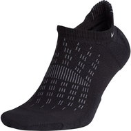 Nike Elite Cushioned No Show, Black/White, size EU 47 - Socks