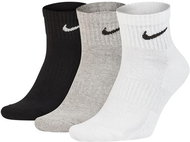 Nike Everyday Cush Ankle, Black/White, size EU 38-42 - Socks