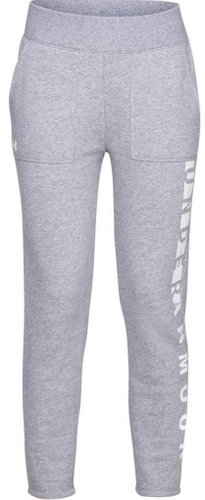 Under Armour Rival Fleece, Grey/White, size M - Sweatpants - Main image