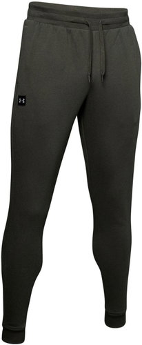 Under Armour Rival Fleece, Green/Black - Sweatpants - Main image