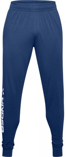 Under Armour Cotton Graphic, Blue/White, size M - Sweatpants - Main image