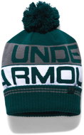Under Armour Retro Pom Beanie 2.0, Green/White - Hat