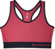 Under Armour Mid Keyhole, Pink/Black, size XS - Bra