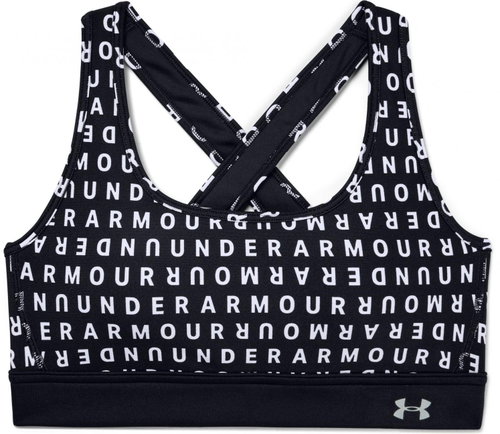 Under Armour Crossback, Black/White, size S - Bra - Main image