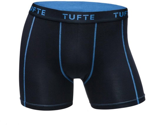 Tufte Black/Riviera, Black/Blue, size XXL - Boxer Briefs - Main image