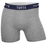 Tufte Grey Melange/Maritime Blue, size M - Boxer Briefs