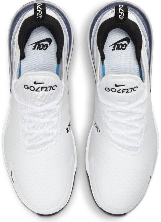 Shoes Nike Air Max 270G white blue EU 41 260 mm Golf Shoes