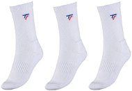Tecnifibre socks á3 biele EU 40 – 45 - Ponožky
