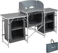 Kempinková kuchyň 172 × 52 × 104 cm šedá - Camping Set