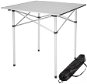 Kempingový stolek hliníkový skládací 70 × 70 × 70 cm šedý - Kempingový stůl