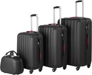 Cestovné kufre Pucci súprava 4 ks čierne - Sada kufrov