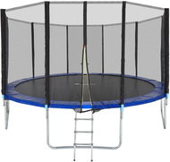 Trampolína s bezpečnostní sítí 457 cm - Trampoline