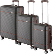 TecTake Madison, 13-piece, TSA lock, anthracite - Case Set