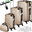 Weight - set of 4 - champagne