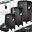 Scale - set of 4 - black