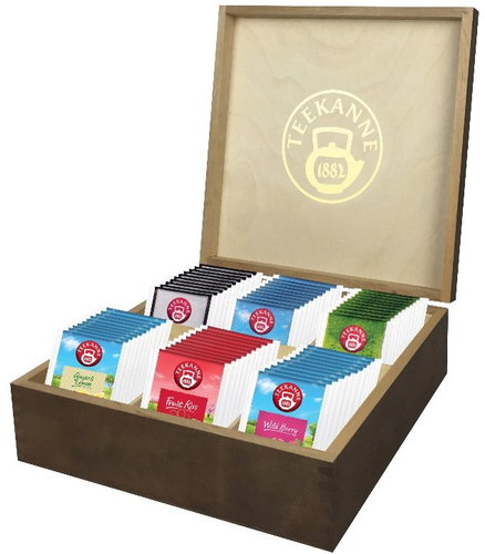 Teekanne Wooden cassette 6 × 10 bags - Gift Set - Main image