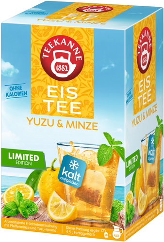 Teekanne Eistee Yuzu Máta 18 × 2,5 g - Iced Tea - Main image