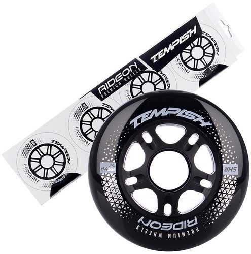 TEMPISH Rideon 84 × 24 85 A set of 4 wheels, black - Inline Skate Wheels - Main image