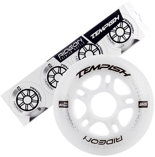 TEMPISH Rideon 80 × 24 85 A set of 4 wheels, white Main image TEMPISH Rideon 80 × 24 85 A set of 4 wheels, white - Inline Skate Wheels - Main image
