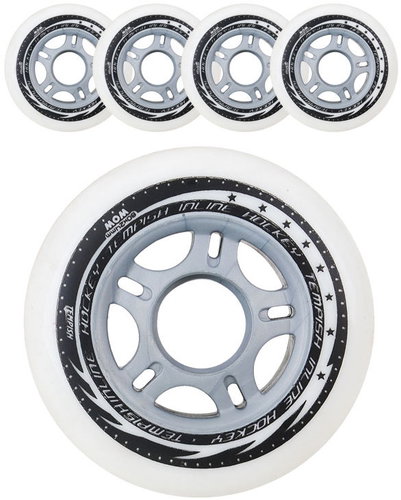 Tempish Woow 59 × 24 78 A In-line Hockey Wheel Set, 4 pcs - Inline Skate Wheels - Main image