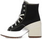 Converse Chuck 70 De Luxe Heel Black/ Egret/ Egret, EU 38 Hi / 245 mm - Tenisky