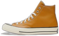 Converse Chuck 70 Leather Golden Tan/ Black/ Egret, EU 38 Hi / 245 mm - Tenisky