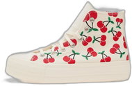 Converse Chuck Taylor All Star Lift Platform Cherries Egret/ Red/ Green, EU 38 Hi / 245 mm - Tenisky