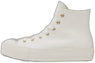 Converse Chuck Taylor All Star Lift Platform Mono White Vintage White/ Egret/ Gold, EU 36 Hi / 225 m - Sneakers