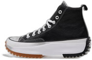 Converse Run Star Hike Leather Black/ White/ Gum, EU 41 Hi / 260 mm - Sneakers