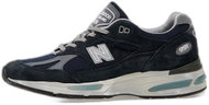 New Balance 991 Made in UK Dark Navy/ Smoked Pearl/ Silver, EU 43 / 275 mm - Tenisky