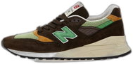 New Balance 998 Made in USA Brown/ Green, EU 42.5 / 270 mm - Sneakers