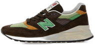 New Balance 998 Made in USA Brown/ Green, EU 43 / 275 mm - Tenisky