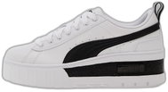 Puma Mayze Wedge Wns Puma White-Puma Black, EU 40 / 255 mm - Sneakers