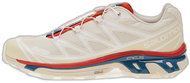Salomon XT-6 Almond Milk/ Bleached Sand/ Aurora Red, EU 40 / 245 mm - Tenisky