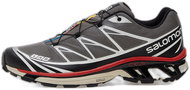Salomon XT-6 Pewter/ Black/ Aurora Red, EU 47 1/3 / 300 mm - Tenisky