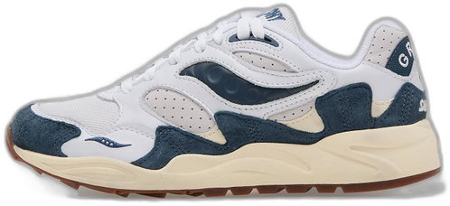 Saucony Grid Shadow 2 White/ Navy, EU 45 / 290 mm - Tenisky - Main image